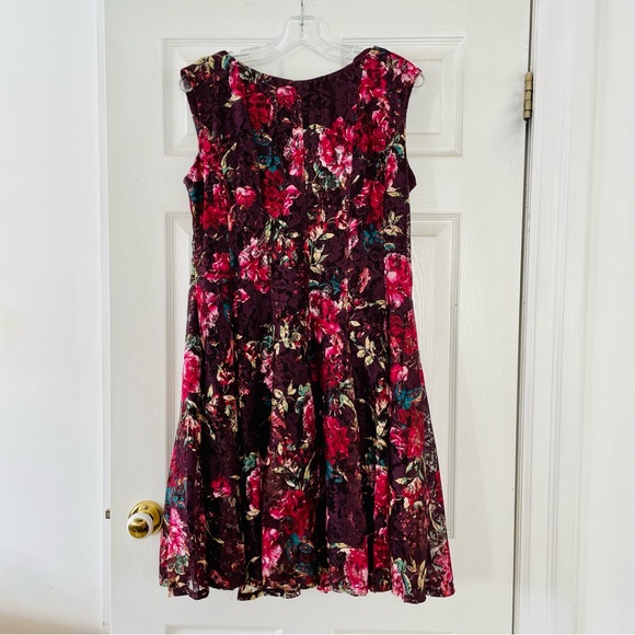 Roz & Ali Floral Lace Dress - Picture 1 of 5